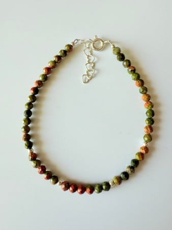 Bracelets - Brățară din Unakit Natural – Vindecare Emoțională și Echilibru Interior