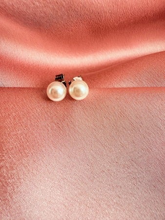 Earrings - Cercei din Argint si Scoica tip perla