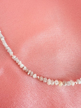 Colier din Diamant Brut cu Argint [2]