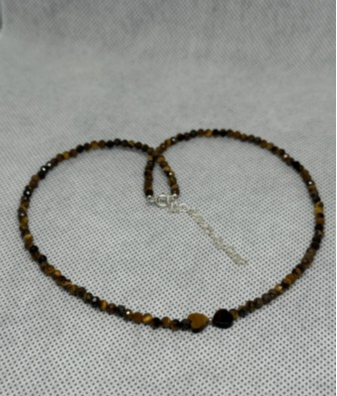 Colier Ochi de Tigru si Fundita