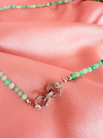 Colier Smarald si Accesoriu Argint [2]