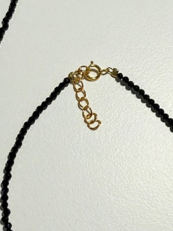 Set  din Turmalina Neagra cu glisare reglabilă [4]