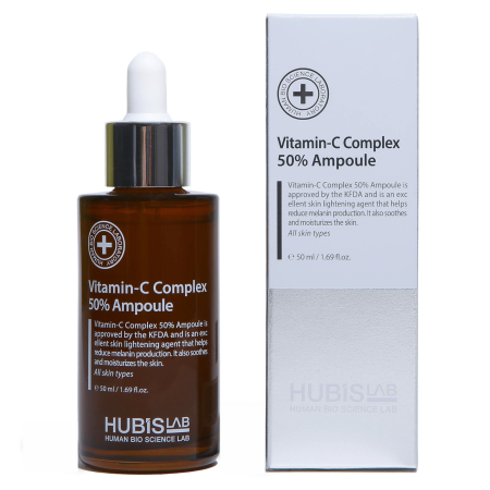Seruri pentru fata - HUBISLAB Ampoule Cu 50% Complex De Vitamina C, 50 Ml