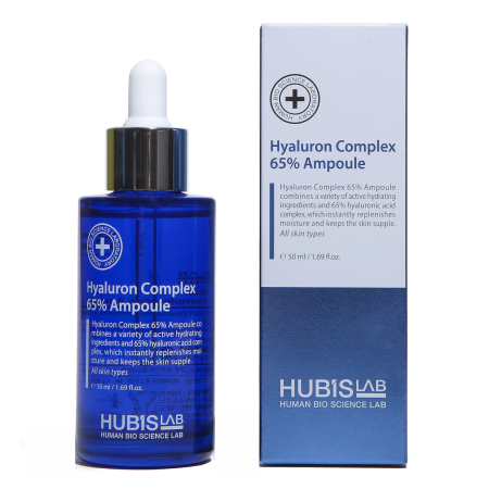 Seruri pentru fata - HUBISLAB Ampoule Cu 65% Complex De Acid Hialuronic, 50 Ml