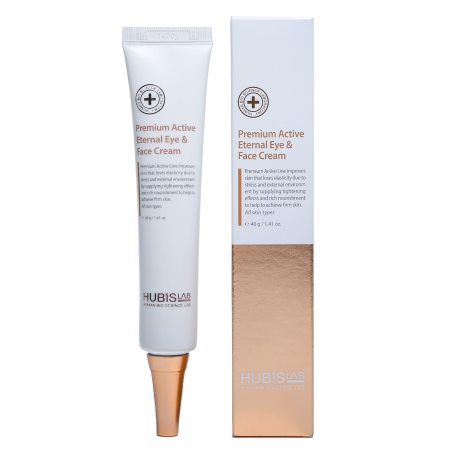 Creme antirid - HUBISLAB Premium Active Crema Pentru Fata Si Conturul Ochilor, 40 G