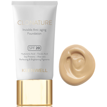 Produse pentru ingrijirea fetei - KEENWELL Clonature Fond De Ten Rejuvenant Spf20, 30 Ml (Nr. 3)