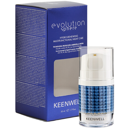 Creme de noapte - KEENWELL Evolution Sphere Crema De Noapte Hidratanta Si Reparatoare Pentru Fata, 50 Ml