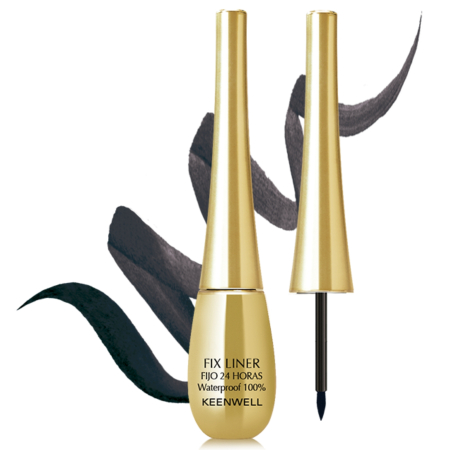 Makeup & Nails - KEENWELL Fix 24H Tus Lichid Pentru Ochi (Black), 7 Ml