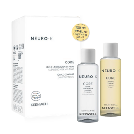 Produse pentru ingrijirea fetei - KEENWELL NEURO-K CORE Set De Calatorie (Gel De Curatare 100 Ml + Tonic 100 Ml)