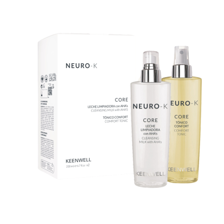 Produse pentru ingrijirea pielii - KEENWELL NEURO-K Set Pentru Curatarea Tenului (Lapte Demachiant 200 Ml + Tonic 200 Ml)