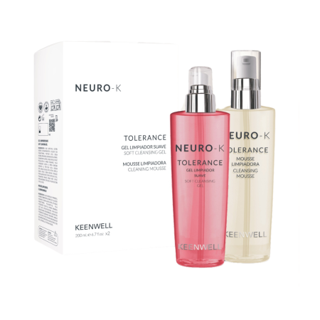 Produse pentru ingrijirea pielii - KEENWELL NEURO-K Set Pentru Ingrijirea Tenului Sensibil (Gel Delicat De Curatare 200 Ml + Spuma De Curatare 200 Ml)