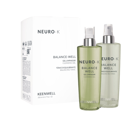 Produse pentru ingrijirea pielii - KEENWELL NEURO-K Set Pentru Refacerea Echilibrului Ph-Ului Pielii (Gel De Curatare 200 Ml + Tonic 200 Ml)