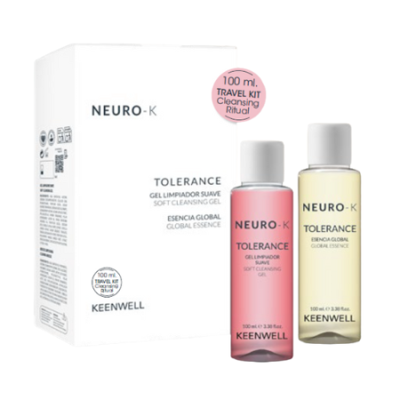 Produse pentru ingrijirea fetei - KEENWELL NEURO-K TOLERANCE Set De Calatorie (Gel Delicat De Curatare 100 Ml + Esenta 100 Ml)