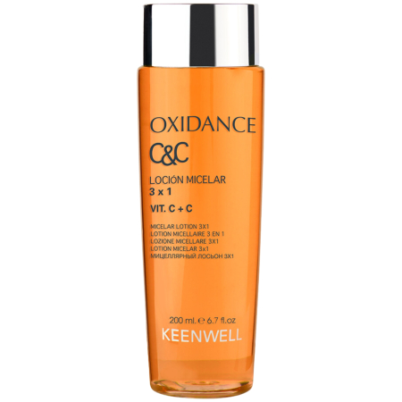 Demachiante - KEENWELL Oxidance Lotiune Micelara Tripla Actiune Cu Vitamina C, 200 Ml