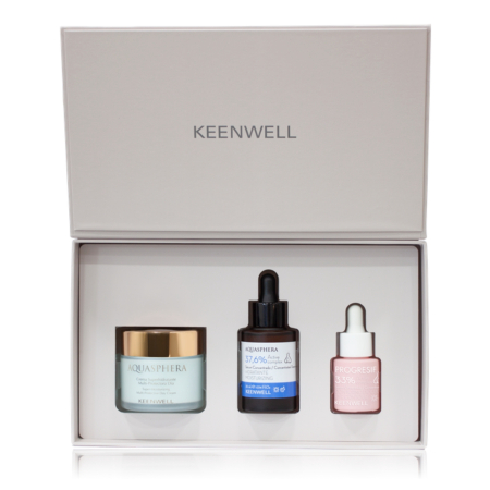 Produse pentru ingrijirea fetei - KEENWELL SNOW DROPS Set Cadou - Aquasphera