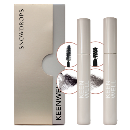 Produse pentru ingrijirea pielii - KEENWELL Snow Drops Set Cadou Pentru Sprancene Si Gene