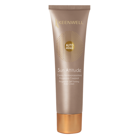 Produse pentru ingrijirea pielii - KEENWELL Sun Attitude Crema Autobronzanta Pentru Corp, 120 Ml