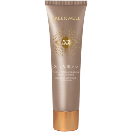 Creme pentru fata - KEENWELL Sun Attitude Crema Autobronzanta Pentru Fata, 60 Ml