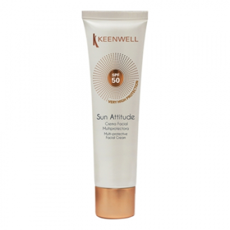 Creme cu protectie solara - KEENWELL Sun Attitude Crema De Fata Cu Protectie Solara Spf50, 60 Ml