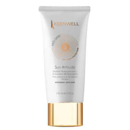 Produse pentru ingrijirea corpului - KEENWELL SUN ATTITUDE Emulsie Protectoare Si Acceleratoare De Bronz Pentru Corp Spf50, 150 Ml