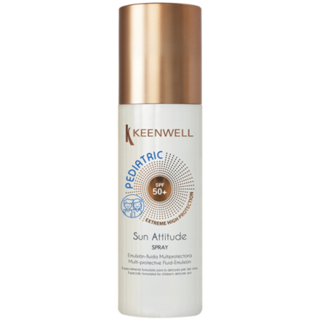 Creme cu protectie solara - KEENWELL Sun Attitude Pediatric Fluid De Protectie Solara Pentru Copii Spf50+, 150 Ml