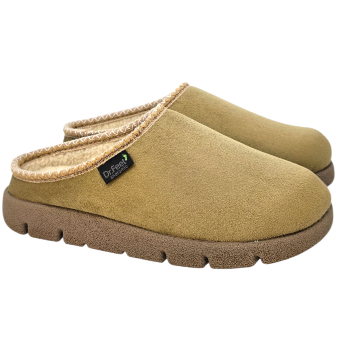 Кафяви топли сабо Dr Feet 24004 - дамски [2]