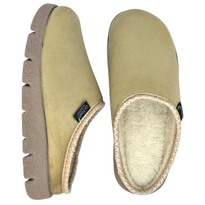 Кафяви топли сабо Dr Feet 24004 - дамски [4]