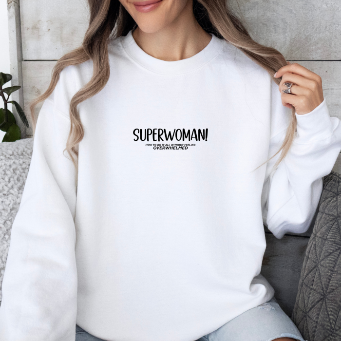 Bluza dama oversize Superwoman [1]