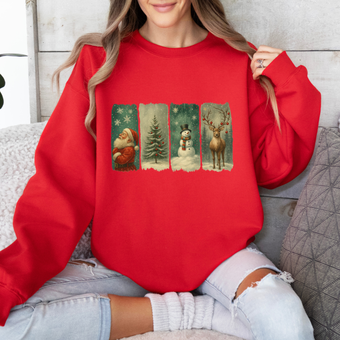 Bluza dama oversize Christmas Magic [4]