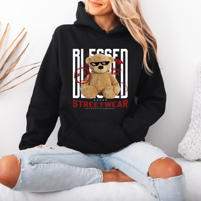 Hanorac dama cu gluga Blessed Streetwear [1]
