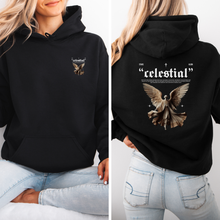 Hanorac dama cu gluga Celestial [1]