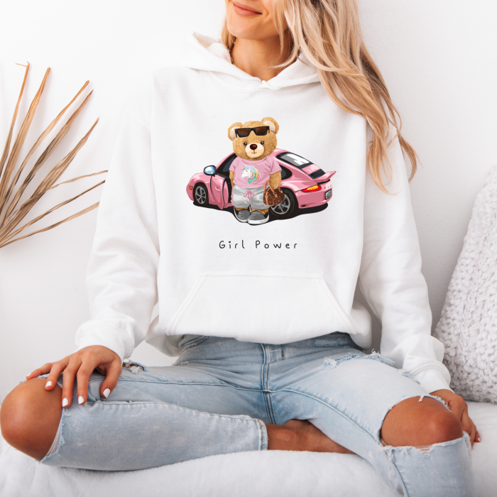 Hanorac dama cu gluga Girl Power [1]