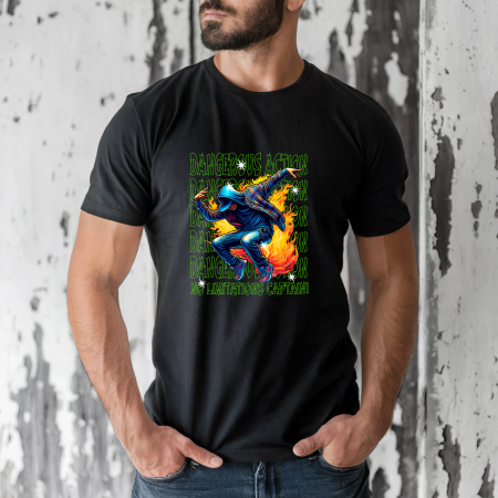 Tricouri barbati - Tricou barbati din bumbac 100% regular fit, Alb, marimea M, Urban 16