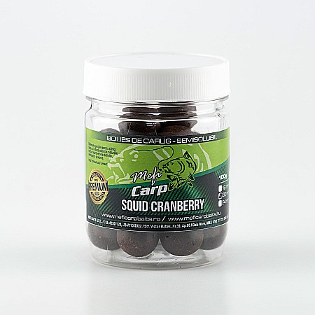 Boilesuri de carlig - Squid Cranberry Semisolubil