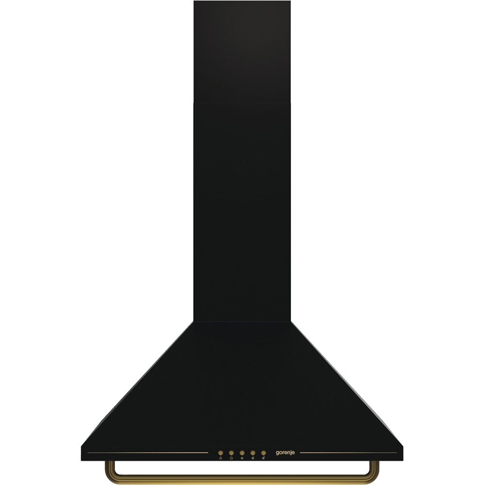 Hota decorativa GORENJE WHC63CLB, 1 motor, 650 m3/h, L 60 cm, negru [1]