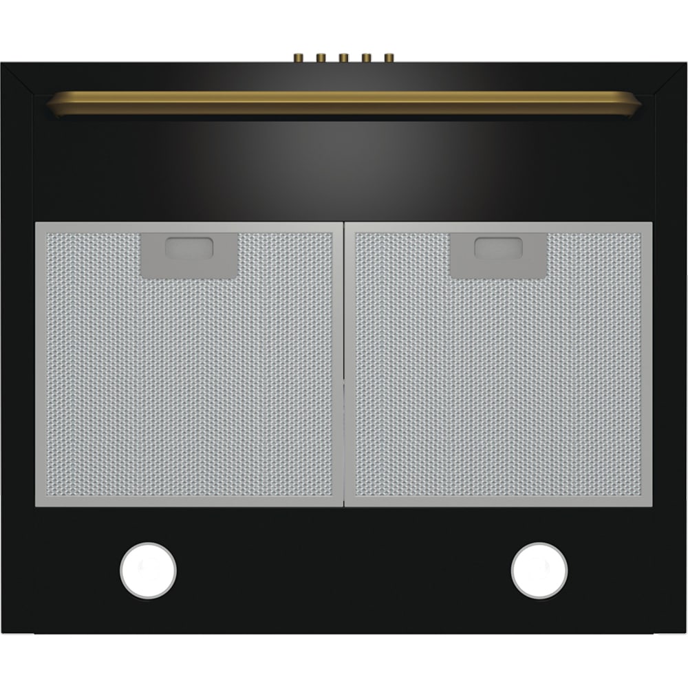 Hota decorativa GORENJE WHC63CLB, 1 motor, 650 m3/h, L 60 cm, negru [4]