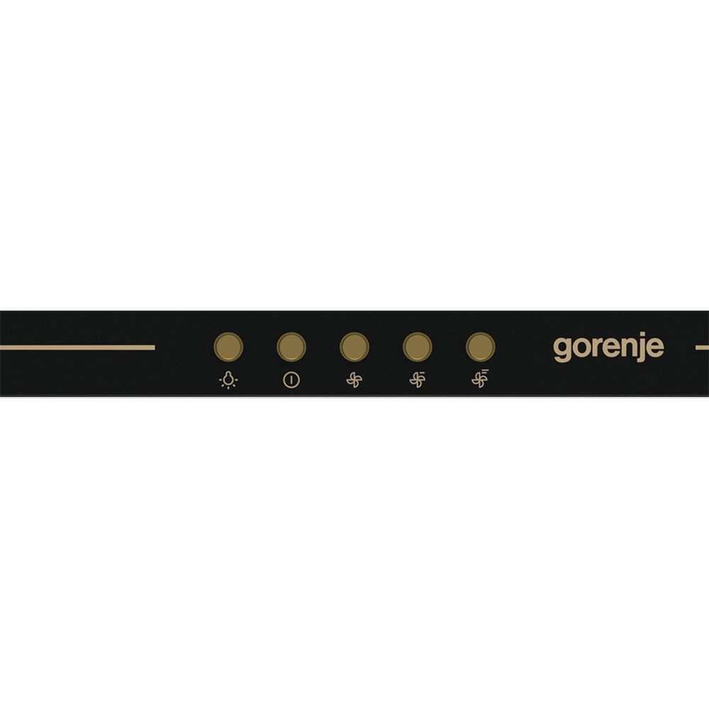 Hota decorativa GORENJE WHC63CLB, 1 motor, 650 m3/h, L 60 cm, negru [3]