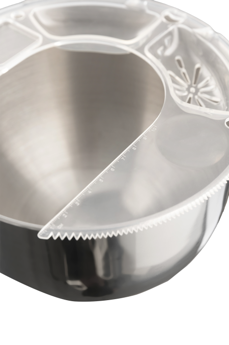 Robot de bucătărie Vivax RM-41500S, 2 boluri de inox de 4 si 5 L, 1500W, 10 viteze + Turbo Pulse, Bej [9]