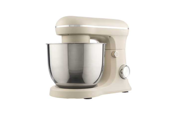 Robot de bucătărie Vivax RM-41500S, 2 boluri de inox de 4 si 5 L, 1500W, 10 viteze + Turbo Pulse, Bej [2]