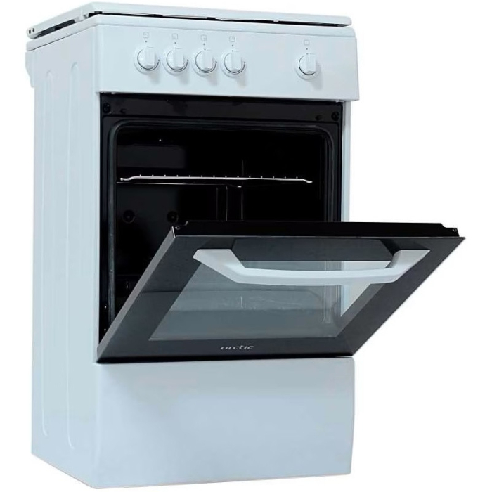 Aragaz Arctic AGM5500F, Gaz, 4 Arzatoare, Safety Plus, Arzatoare cu eficienta ridicata, 50 cm, Alb [3]