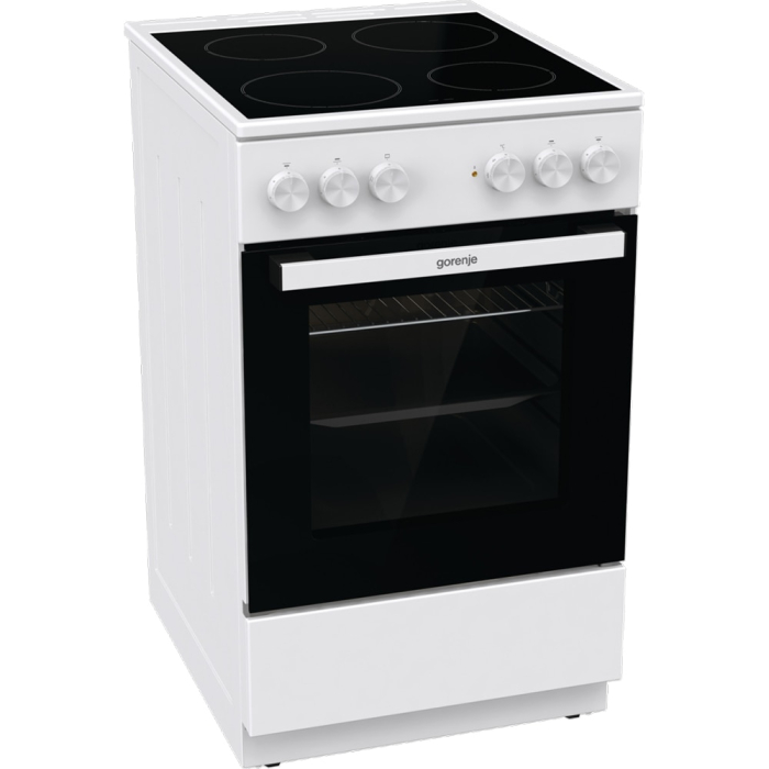 Aragaz GORENJE GEC5A12WG-B, 4 arzatoare, Electric, L 50 cm, alb [2]