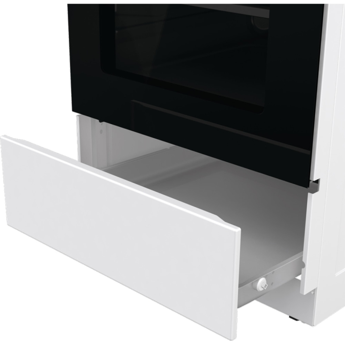 Aragaz GORENJE GEC5A12WG-B, 4 arzatoare, Electric, L 50 cm, alb [11]