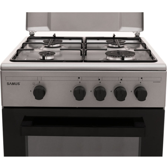 Aragaz Samus SM 450 BSS, 4 arzatoare, Argintiu [2]