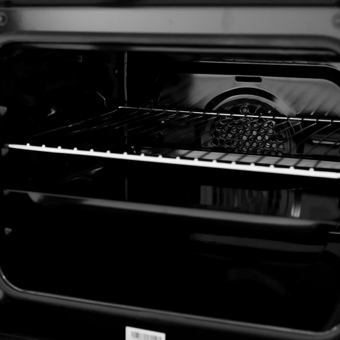 Aragaz Samus SM664VTE, Plita vitroceramica, 4 zone de gatit, 10 functii cuptor, Grill, Convectie 3D, 56 L, Timer, Inox [9]
