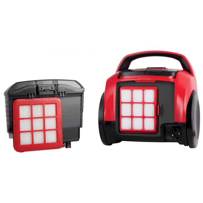 Aspirator fara sac Beko VCO32801AR, 800 W, Eco-ciclonic, Dubla filtrare Hepa, Rosu [4]