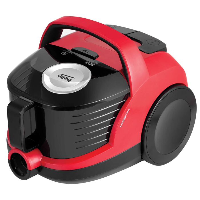 Aspirator fara sac Beko VCO32801AR, 800 W, Eco-ciclonic, Dubla filtrare Hepa, Rosu [2]