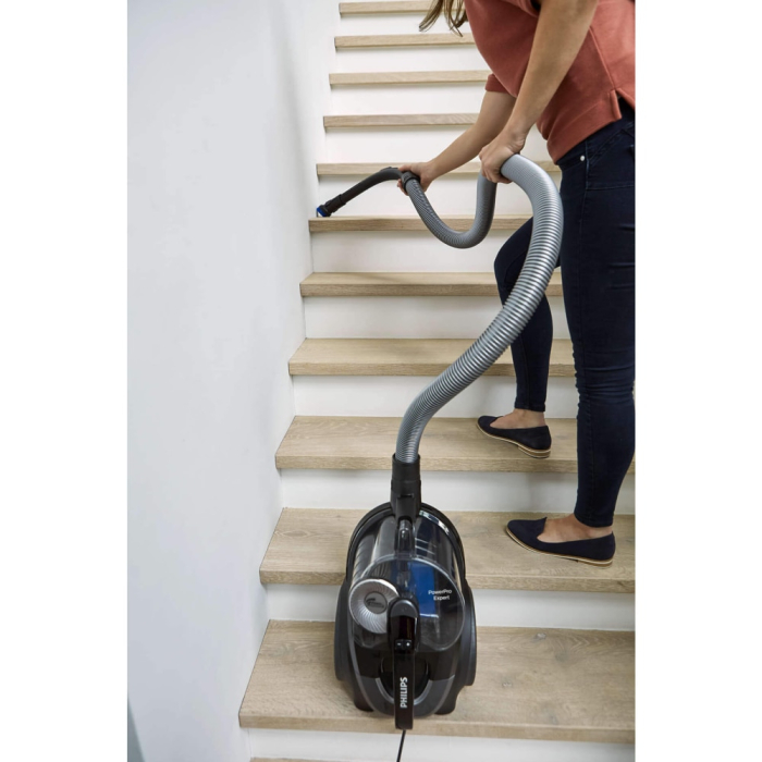 Aspirator fara sac Philips PowerPro Expert FC9729/09, 900 W, TriActive, Filtru Antialergic, Rosu [9]