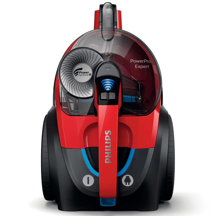 Aspirator fara sac Philips PowerPro Expert FC9729/09, 900 W, TriActive, Filtru Antialergic, Rosu [3]