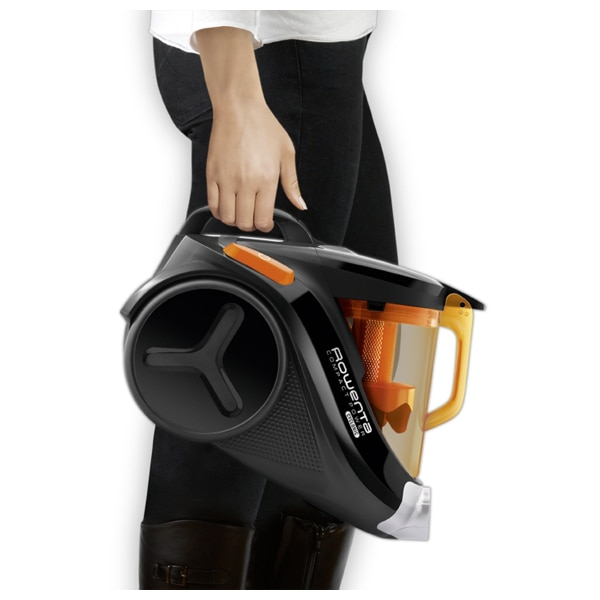 Aspirator fara sac ROWENTA Compact Power Cyclonic RO3753EA, 1.5l, 750W, 79dB, negru-portocaliu [6]