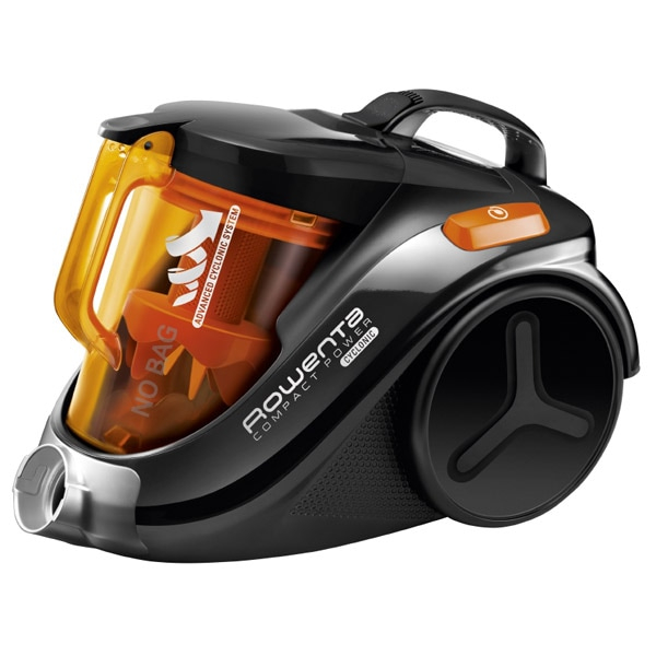 Aspirator fara sac ROWENTA Compact Power Cyclonic RO3753EA, 1.5l, 750W, 79dB, negru-portocaliu [2]